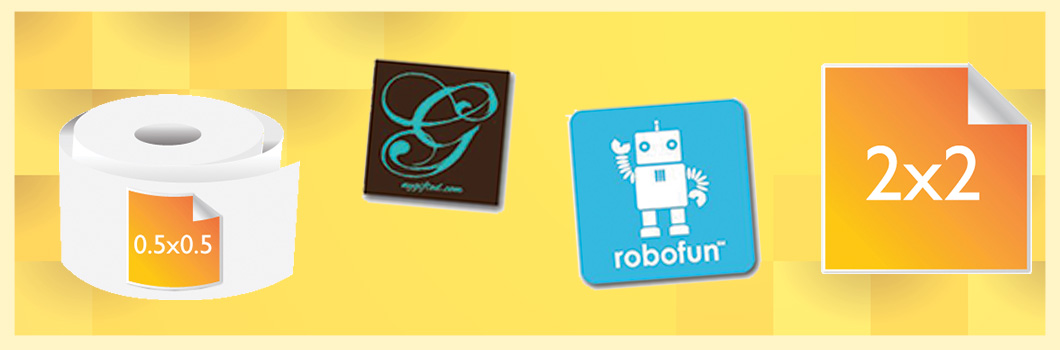 Custom 1 Inch Rounded Stickers | Order Your Personalized 1 Inch Round