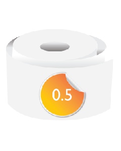 Circle Roll Sticker 0.5x0.5 