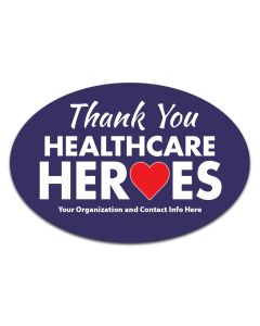 4x6 Oval Vinyl Sticker 