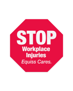 Octagon Poly Sticker 3x3 - Clear