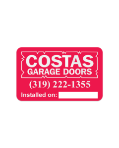 Round Corner Rectangle 2.5x4 - Crack and Peel Liner