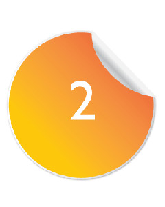 2 Inch Round Individual Vinyl Stickers