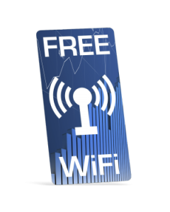 Round Corner Rectangle 2x4 - Static Cling