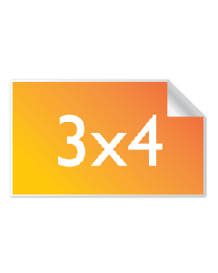 Individual Custom 3x4 Stickers