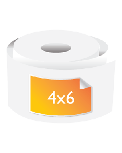 Rectangle Roll Sticker 4x6
