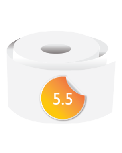 Circle Roll Sticker 5.5 inch 