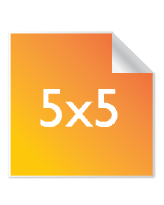 Individual Custom 5x5 Stickers