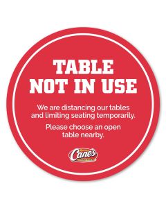 Circle Removable Adhesive Counter Mat