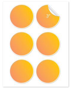 3 Inch Circle Labels
