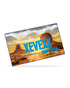 Square Corner Rectangle 2x3 - Static Cling