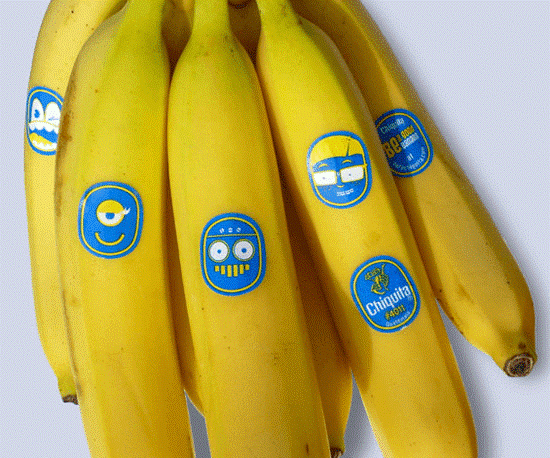 Chiquita Viral Sticker Campaign